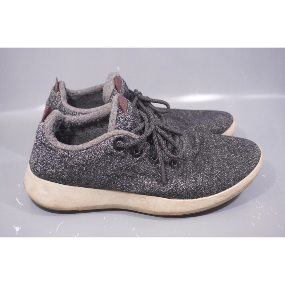 Allbirds Wool Runner Mizzles Mens 13 Shoes Dark Gray WRM Lace Merino Sneakers